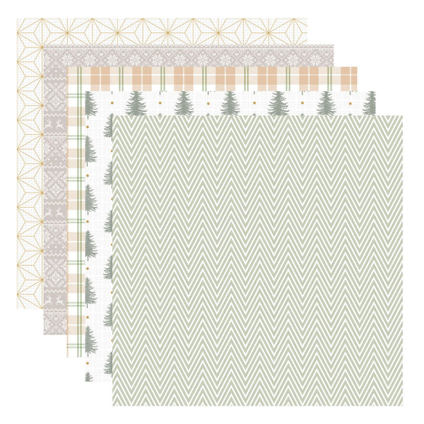 Rosie's Studio Sleigh Bells Ring 12x12" Designer Paper Pack
