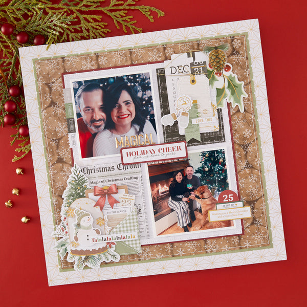 Rosie's Studio Sleigh Bells Ring 12x12" Designer Paper Pack
