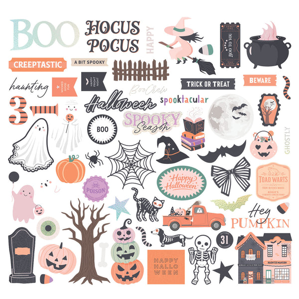 Rosie's Studio Hocus Pocus Cardstock Diecuts