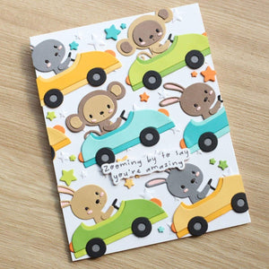 Go Kart Go Etched Dies