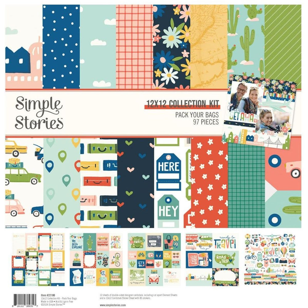 Simple Stories - Pack Your Bags Collection Kit