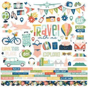 Simple Stories - Pack Your Bags Collection Kit