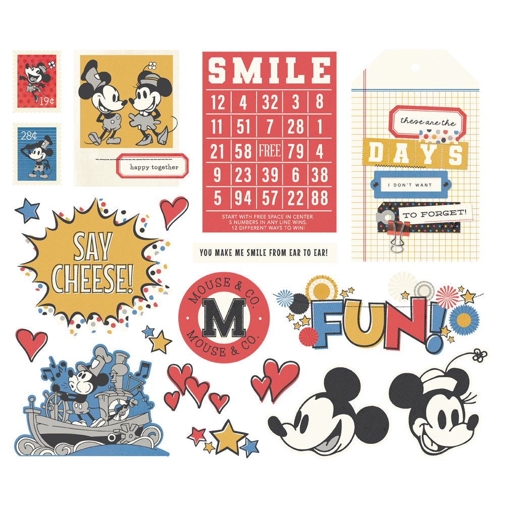 Simple Stories Say Cheese Classic Mouse - Big Bits & Pieces