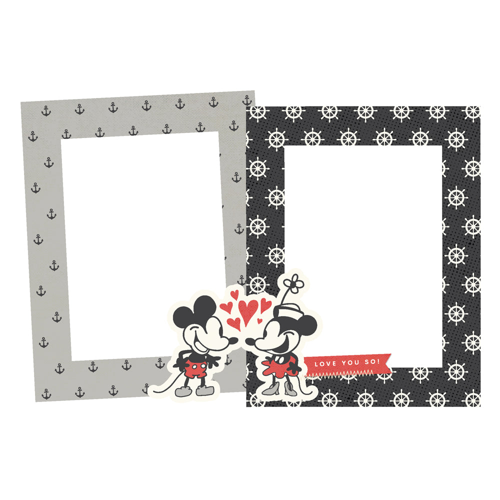 Simple Stories Say Cheese Classic Mouse - Chipboard Frames