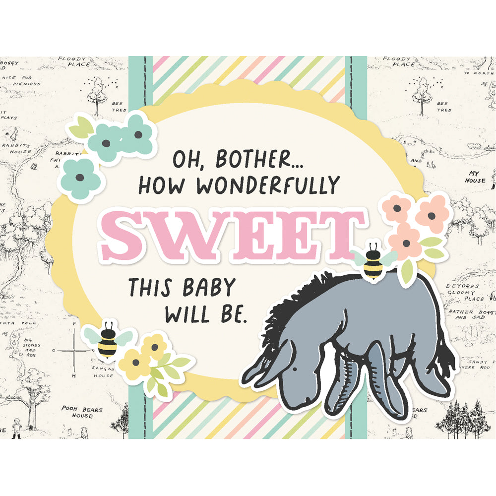Simple Stories Say Cheese Classic Pooh Baby Simple Cards Card Kit