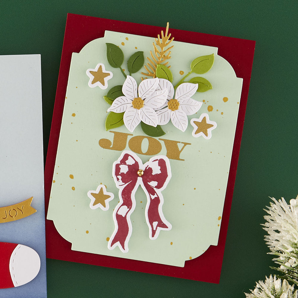 Simple Stories Simple Vintage Old-Fashioned Christmas Clear Stamp Set by Simple Stories