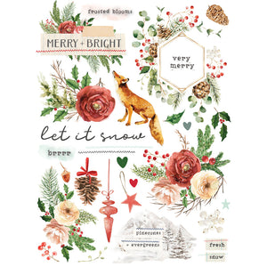 Simple Stories Simple Vintage Evergreen Memories Rub-On Transfers