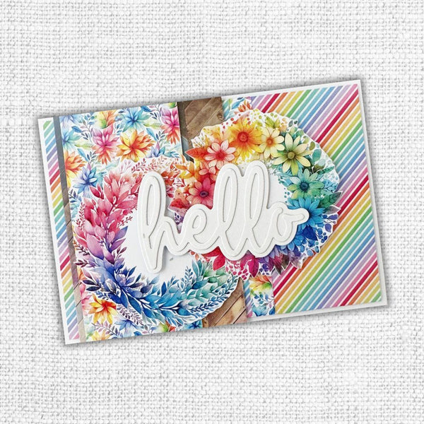 Paper Rose - Rainbow Twirl 2.0 Die Cuts