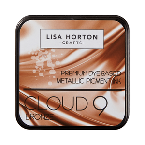 Lisa Horton Crafts Cloud 9 Metallic Ink Pad - Bronze