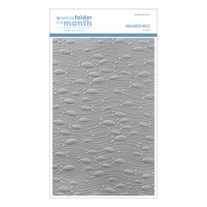 Underwater Waltz - 3D Embossing Folder of the Month
