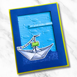 Underwater Waltz - 3D Embossing Folder of the Month