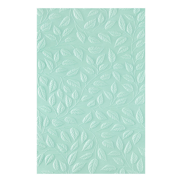 Shady Leaves - 3D Embossing Folder of the Month