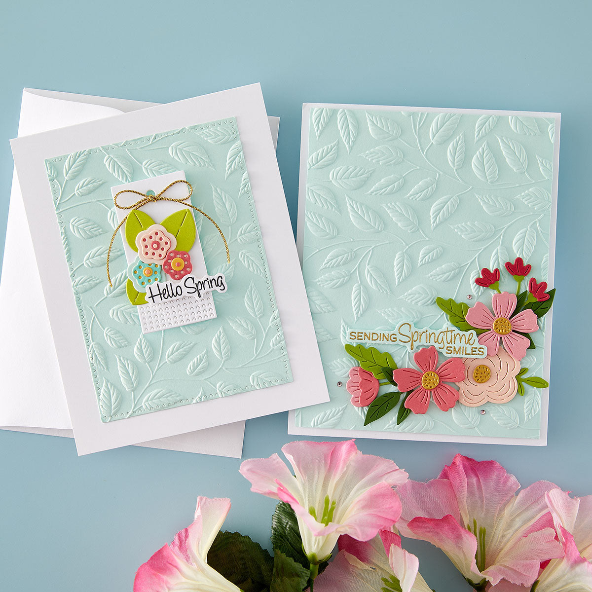 Shady Leaves - 3D Embossing Folder of the Month – Spellbinders