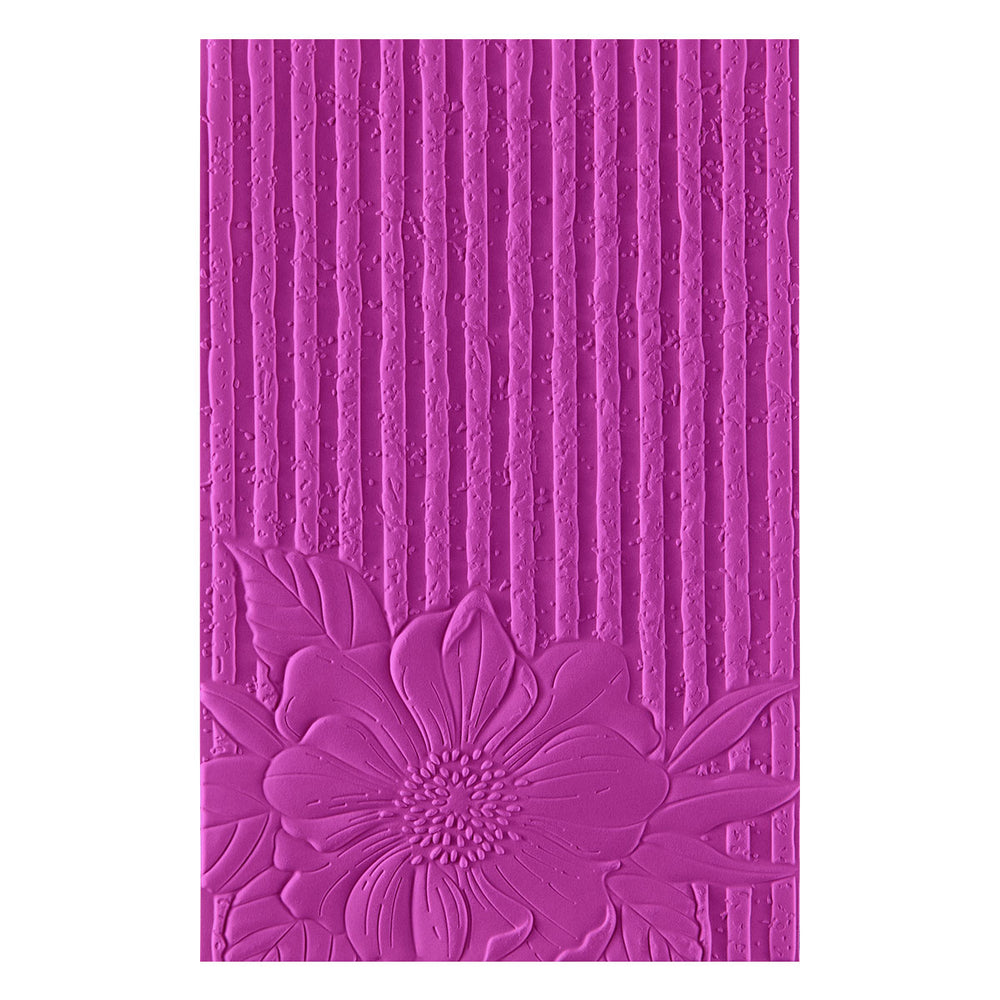 Cottage Wall- 3D Embossing Folder of the Month