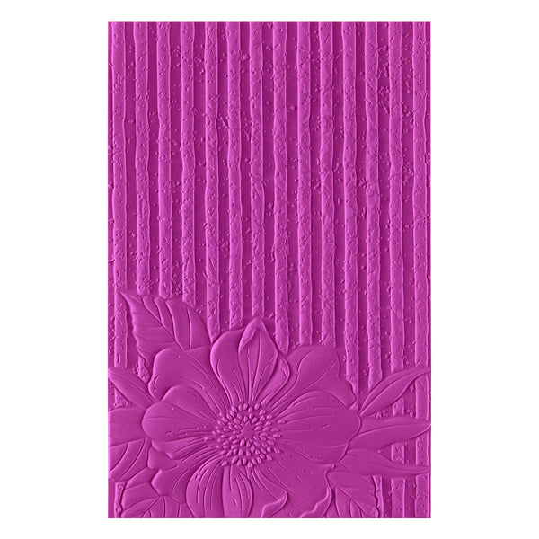 Cottage Wall- 3D Embossing Folder of the Month