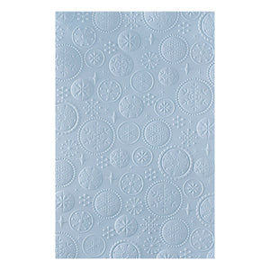 Starry Snowfall - 3D Embossing Folder of the Month
