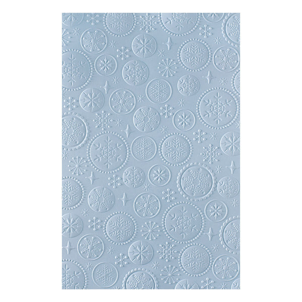 Starry Snowfall - 3D Embossing Folder of the Month