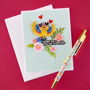 Radiant Day - 3D Embossing Folder of the Month