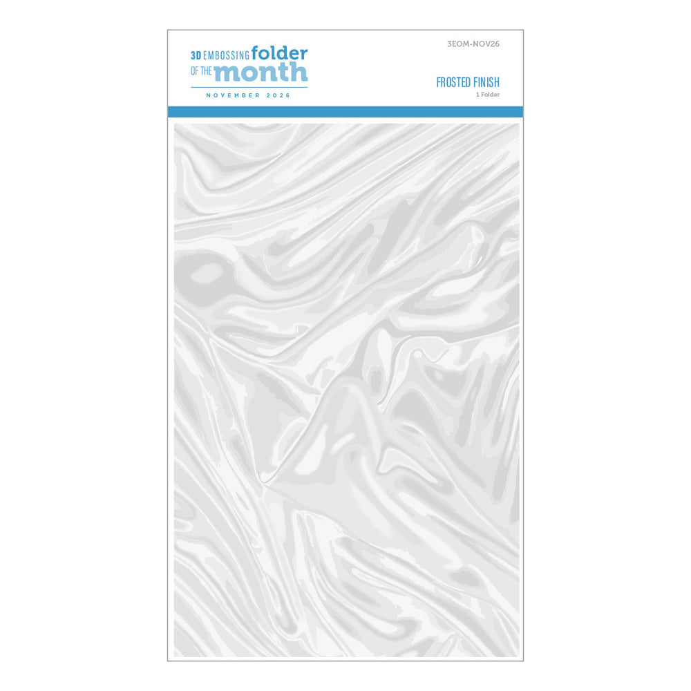 3D Embossing Folder of the Month Membership