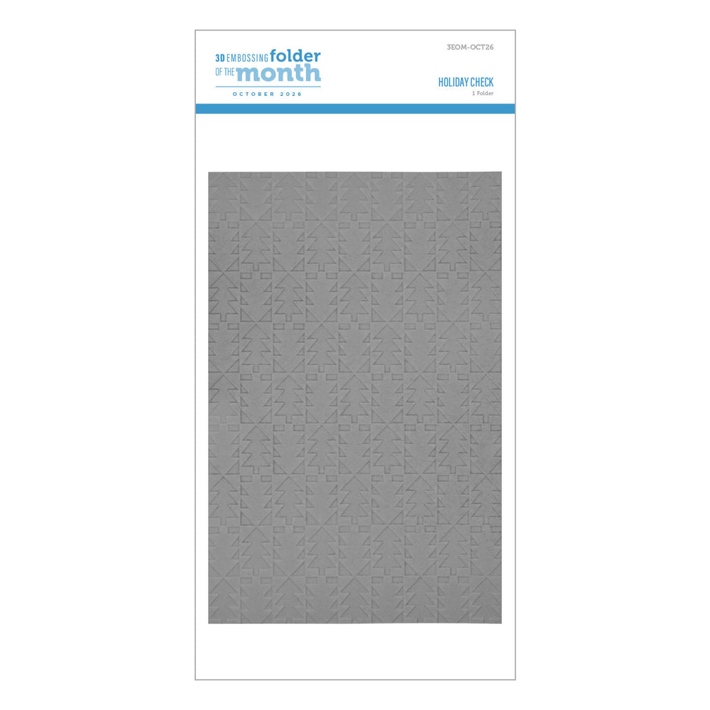 3D Embossing Folder of the Month Membership