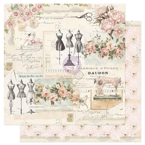 Prima Buttons & Keepsakes by Frank Garcia 6 x 6" Paper Pad