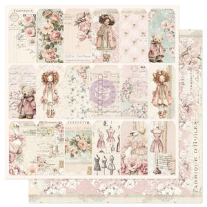 Prima Buttons & Keepsakes by Frank Garcia 6 x 6" Paper Pad