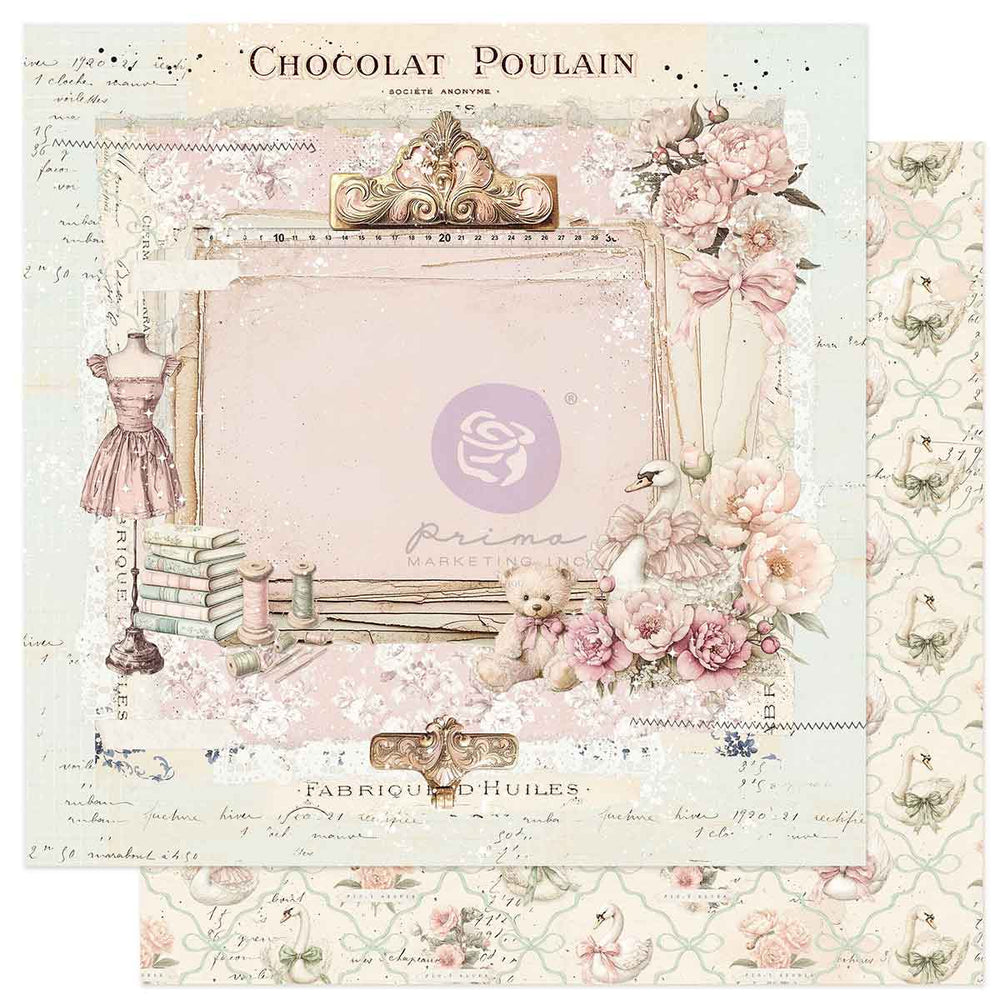 Prima Buttons & Keepsakes by Frank Garcia 6 x 6" Paper Pad