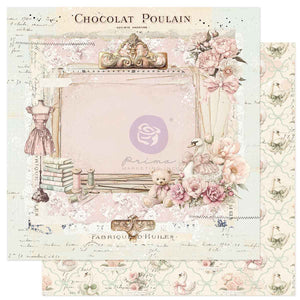Prima Buttons & Keepsakes by Frank Garcia 6 x 6" Paper Pad