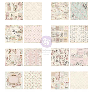 Prima Buttons & Keepsakes by Frank Garcia 8 x 8" Paper Pad