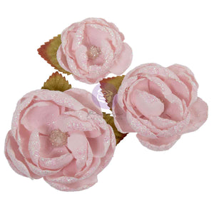 Prima Christmas Blush by Frank Garcia Festive Feeling Dimensional Flowers