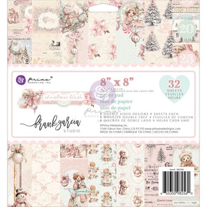 Prima Christmas Blush by Frank Garcia 8 x 8" Paper Pad
