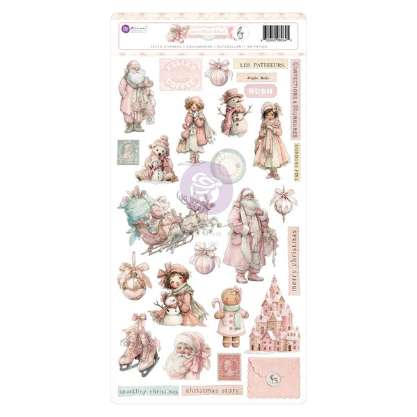 Prima Christmas Blush by Frank Garcia Stickers