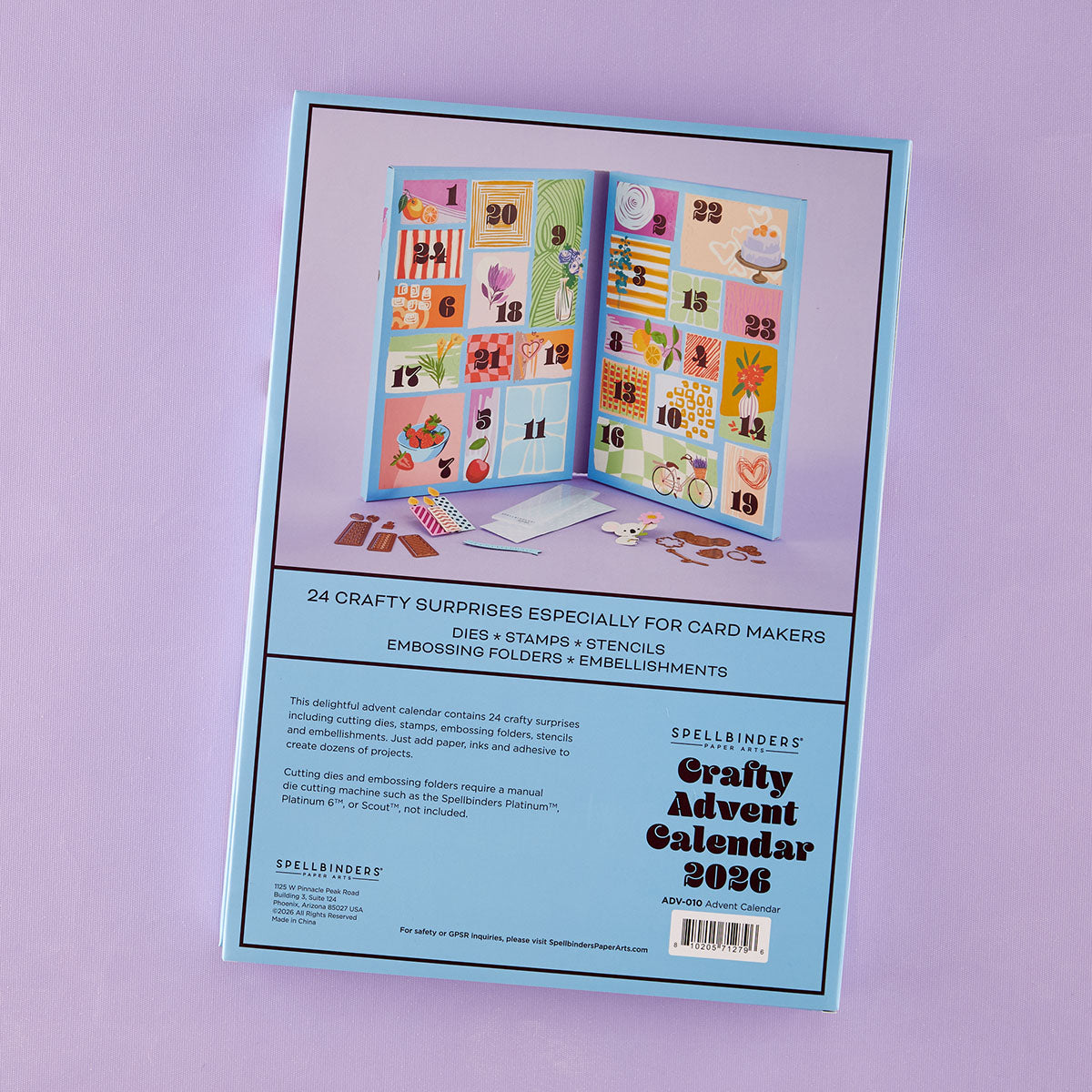 2026 Crafty Advent Calendar – Spellbinders Paper Arts
