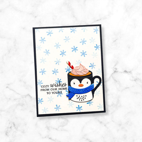 Merry Mugs and Kisses Die, Stamp & Stencil Bundle