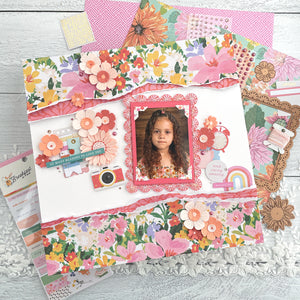 Rosie's Studio Breakfast in Bed 12x12" Designer Paper Pack