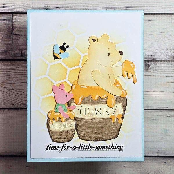 Pooh's Hunny Pot Etched Dies in Collaboration with Simple Stories