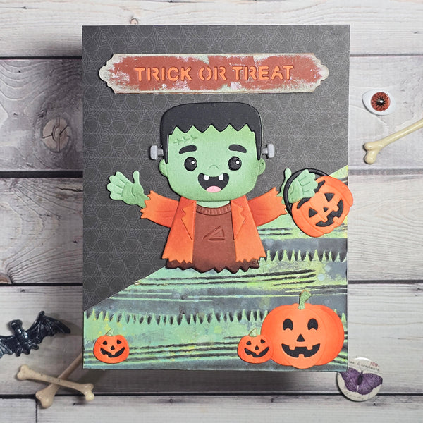 Classic Mouse Trick-or-Treat Accessories Etched Dies