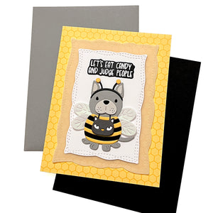 Spellbinders Exclusive: Buzzy Pup-Bee Etched Dies