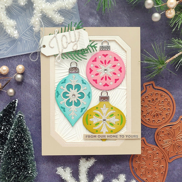 Vintage Layered Ornaments Etched Dies by Simon Hurley