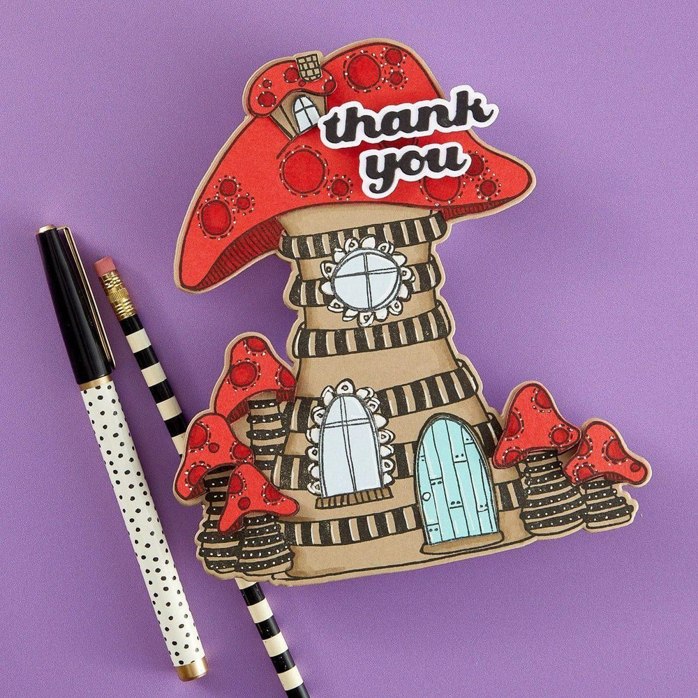 Toadstool Tales Stamp and Die Bundle by Dyan Reaveley