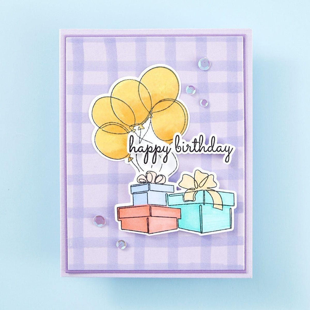 Ranger Birthday Party Clear Stamp Set by Simon Hurley create.