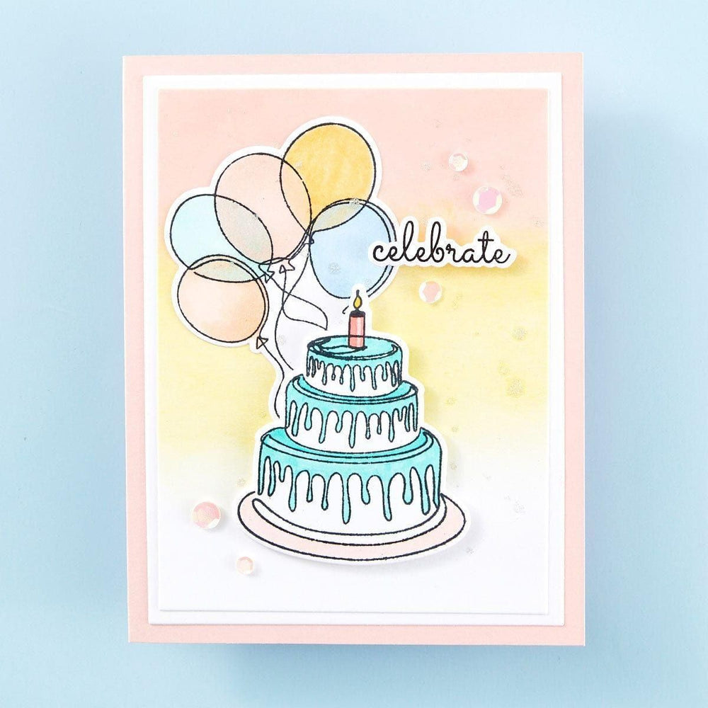 Ranger Birthday Party Clear Stamp Set by Simon Hurley create.