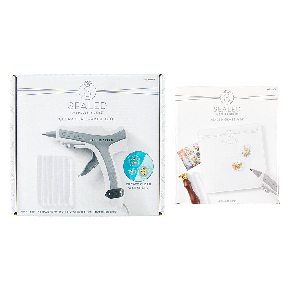 Clear Seal Maker Tool & Glass Mat Bundle