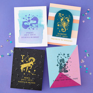 Block Print Aquarius Registration Press + Foil Plate