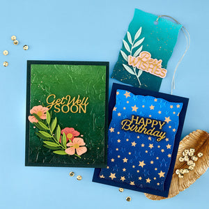 Layered Happy Birthday Etched Dies