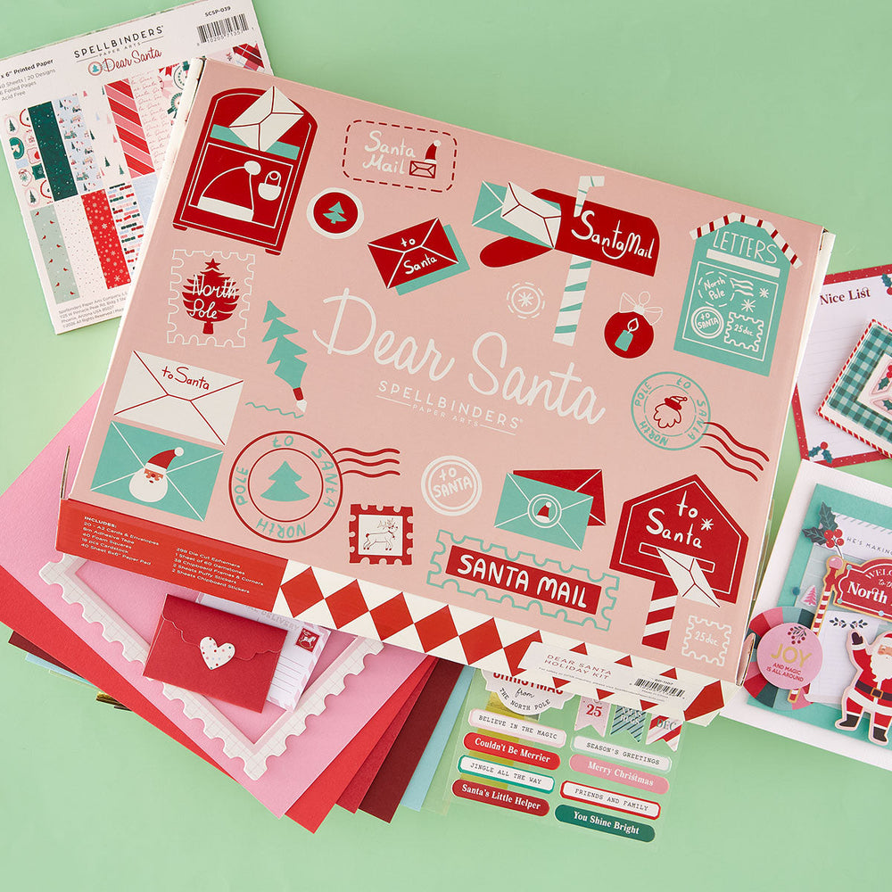 Dear Santa Die Cut Sentiments