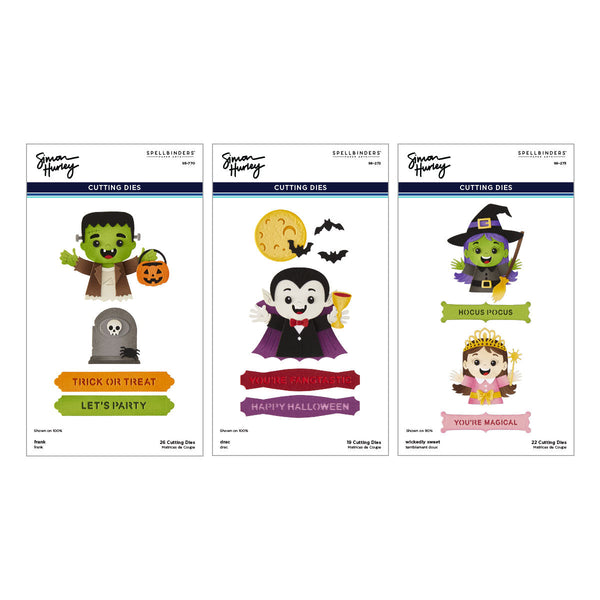 Halloween Hugs Die Bundle by Simon Hurley