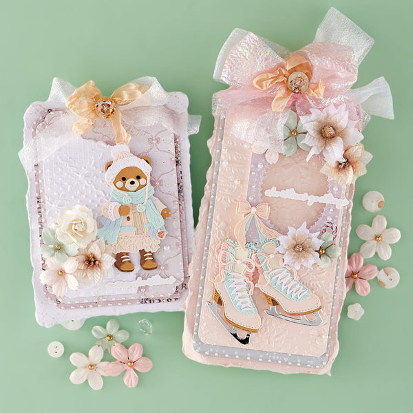 Sweet Snowman Etched Dies by Frank Garcia