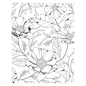 Cosmos Backdrop Press + Foil Plate