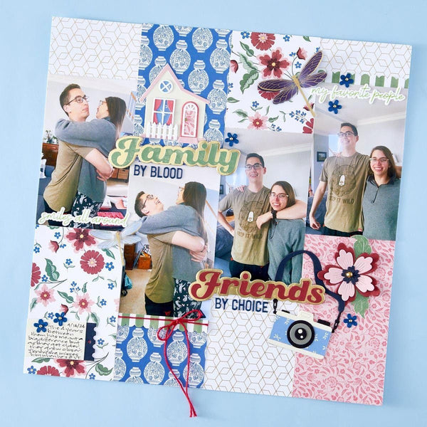 Say Cheese Etched Dies from the Storytelling by Spellbinders Scrapbooking Collection
